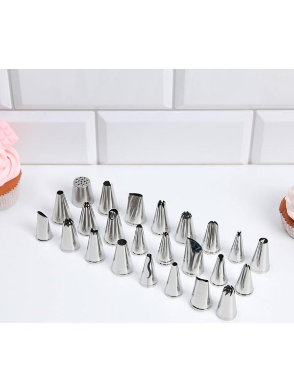 Набор кондитерских насадок «Дворец», 15.8 х 9.4 см 24 шт