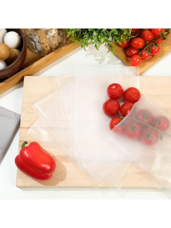 Набор пакетов для вакууматора, рифленые, 50 шт, 17 х 25 см