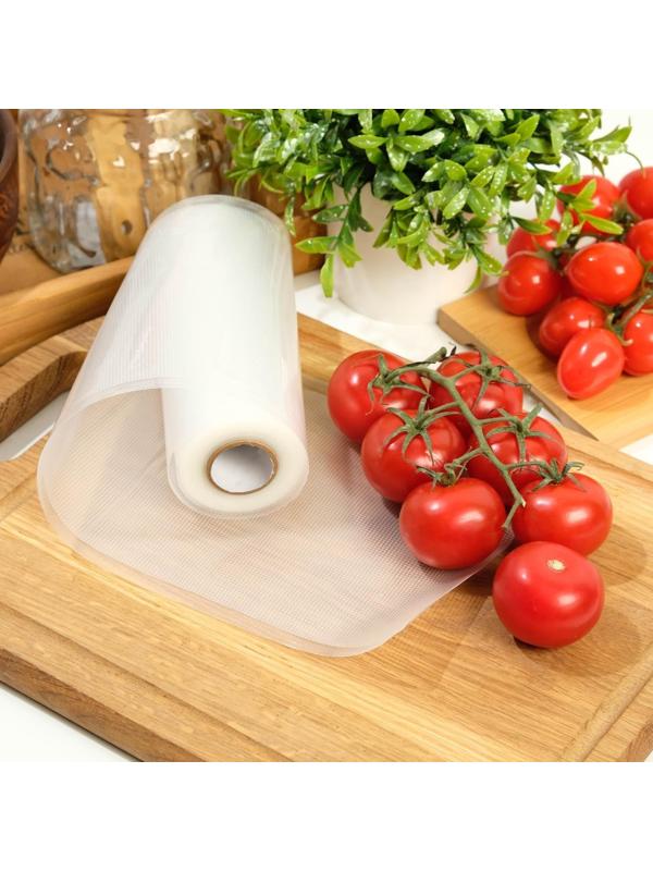 Пакеты для вакууматора, рифленые, в рулоне, 15 x 500 см