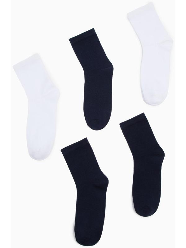 Набор носков Putin team, Mr. President, размер 5 пар р.41-44 (27-29), цвет синий/белый