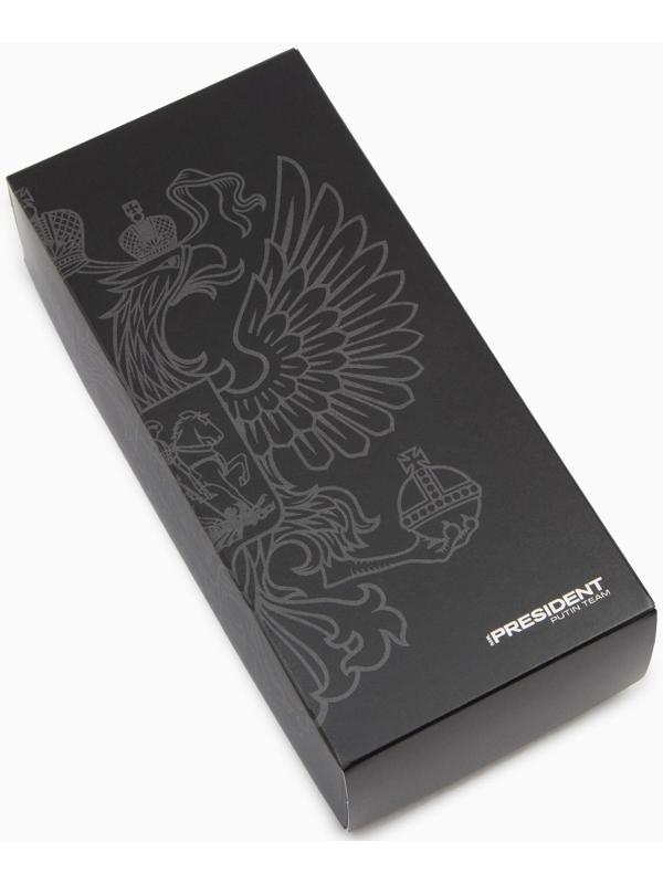 Набор носков Putin team, Mr. President, размер 5 пар р.41-44 (27-29), цвет синий/белый