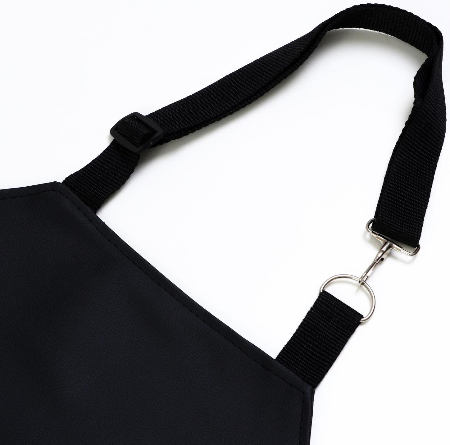 Автокресло для животных, экокожа, черный