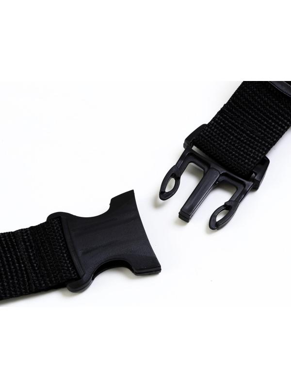 Автокресло для животных, экокожа, черный