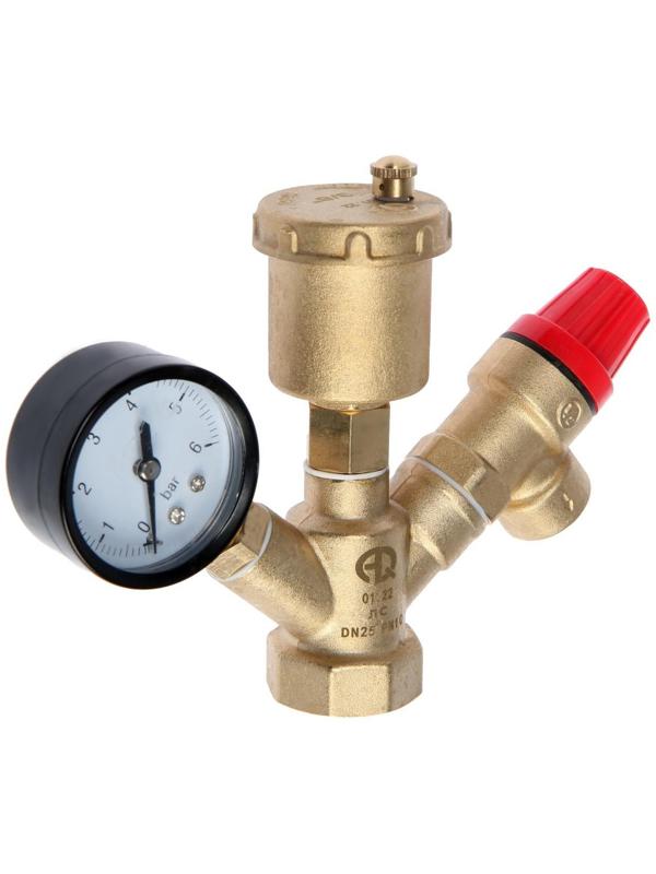 Группа безопасности AQUALINK, для котлов отопления, 1