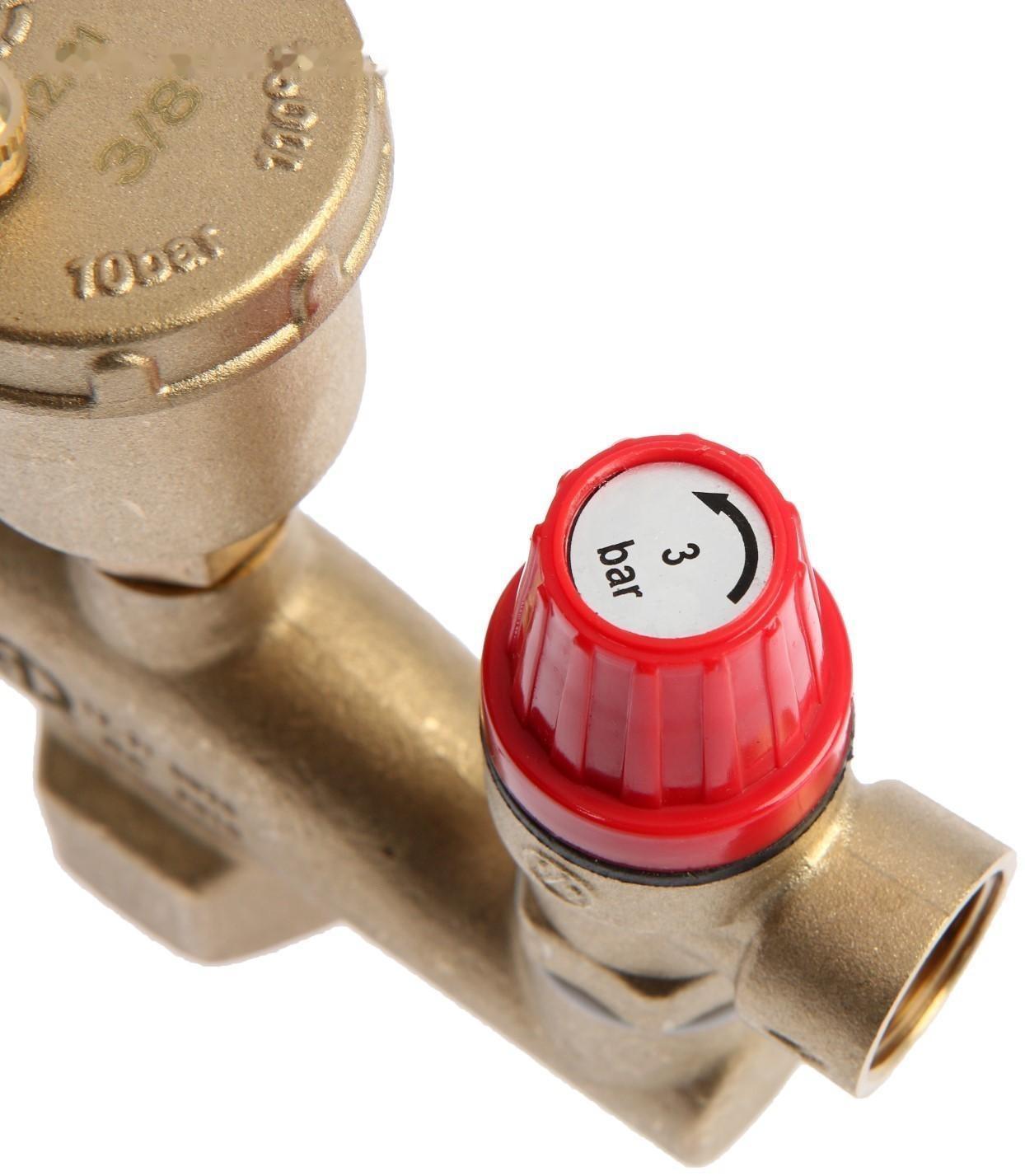 Группа безопасности AQUALINK, для котлов отопления, 1