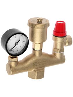 Группа безопасности AQUALINK, для котлов отопления, 1