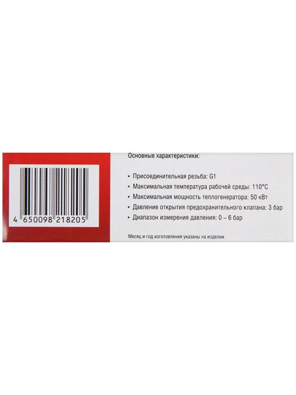 Группа безопасности AQUALINK, для котлов отопления, 1