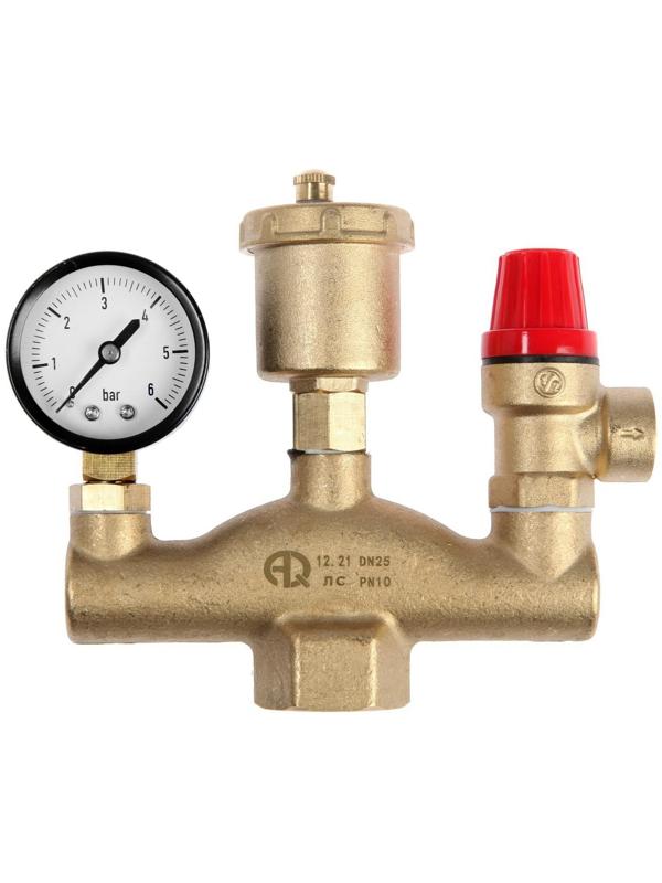 Группа безопасности AQUALINK, для котлов отопления, 1