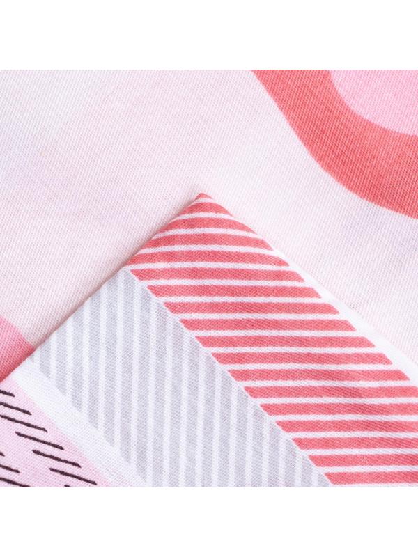 Постельное бельё LoveLife 1, 5сп Pink leopard 143х215см, 150х225см, 50х70см-2шт, 100%хлопок, сатин, 125г/м²