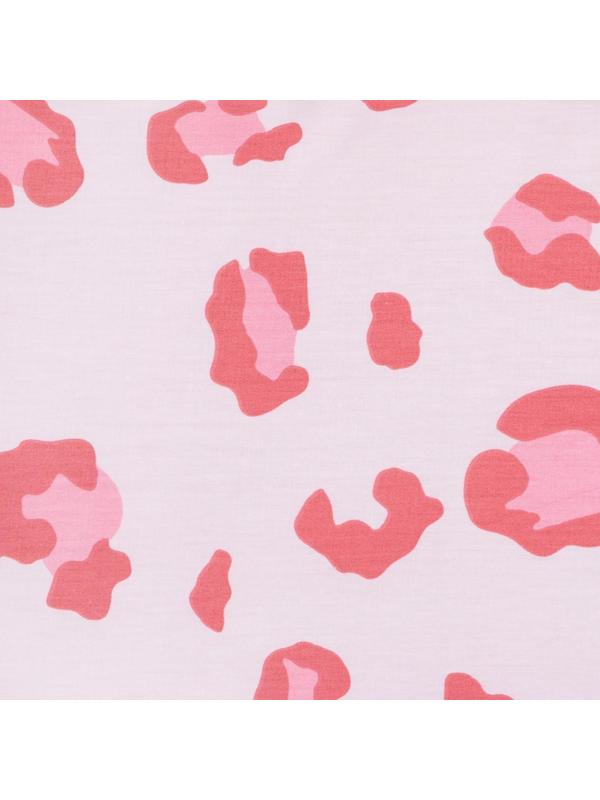 Постельное бельё LoveLife 1, 5сп Pink leopard 143х215см, 150х225см, 50х70см-2шт, 100%хлопок, сатин, 125г/м²