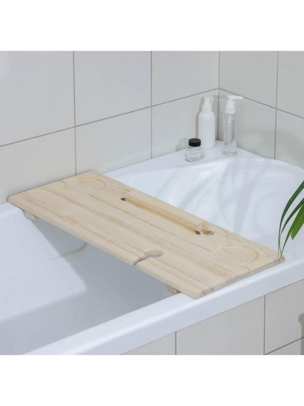Полка для ванны, 68×28×4 см, сосна