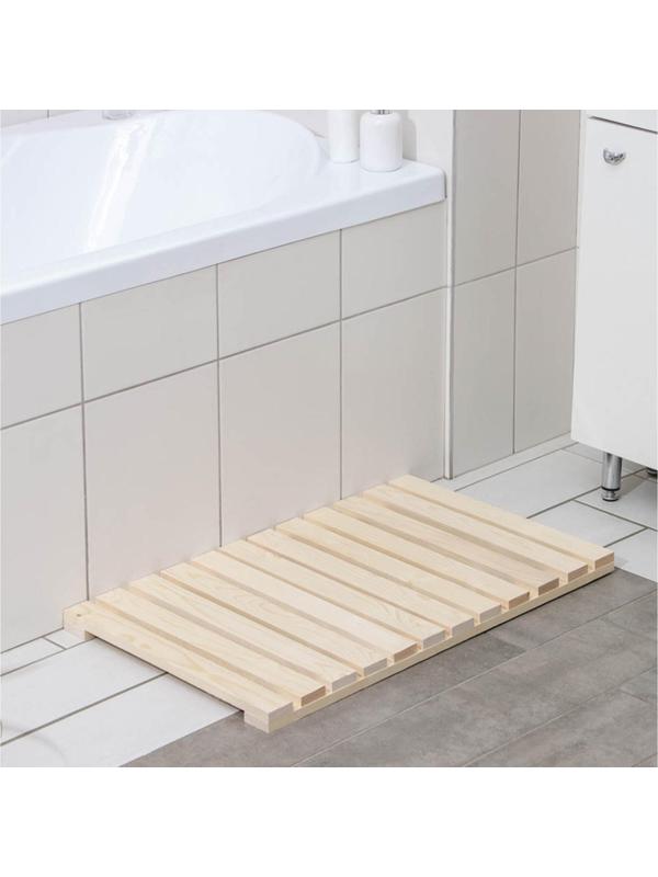Решётка в ванную комнату под ноги, 70×42×3 см