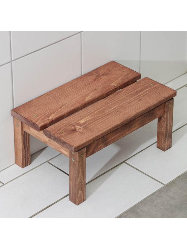 Ступенька для ванной, 39×27×19 см, с покрытием