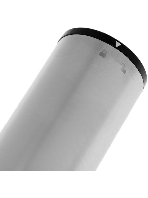 Штопор электрический LuazON LSH-07, от батареек, металл, серый