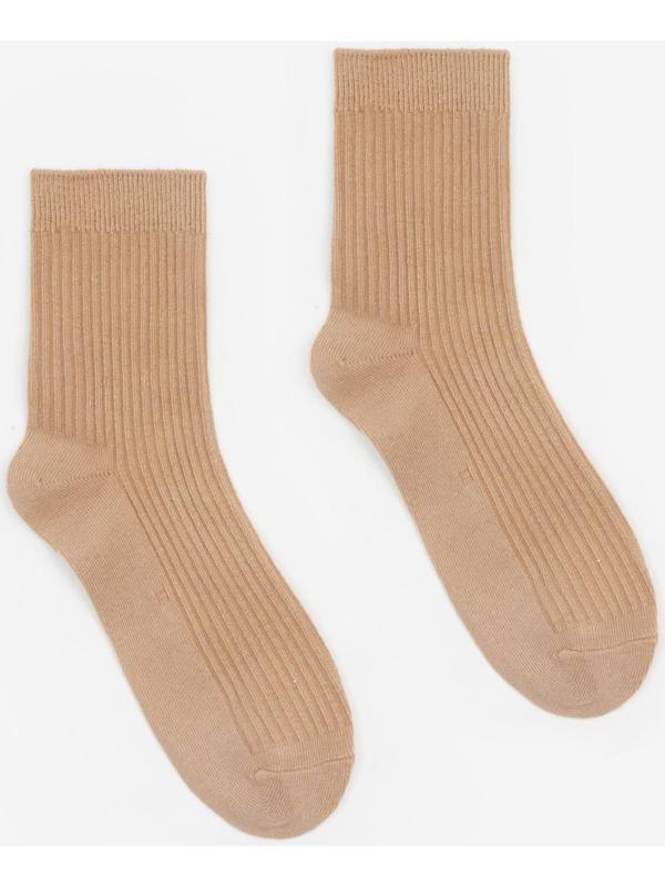 Носки женские MINAKU цвет бежевый, размер 36-39 (23-25 см)