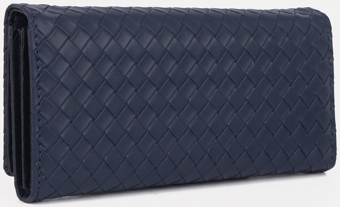 Кошелёк на магните, цвет синий