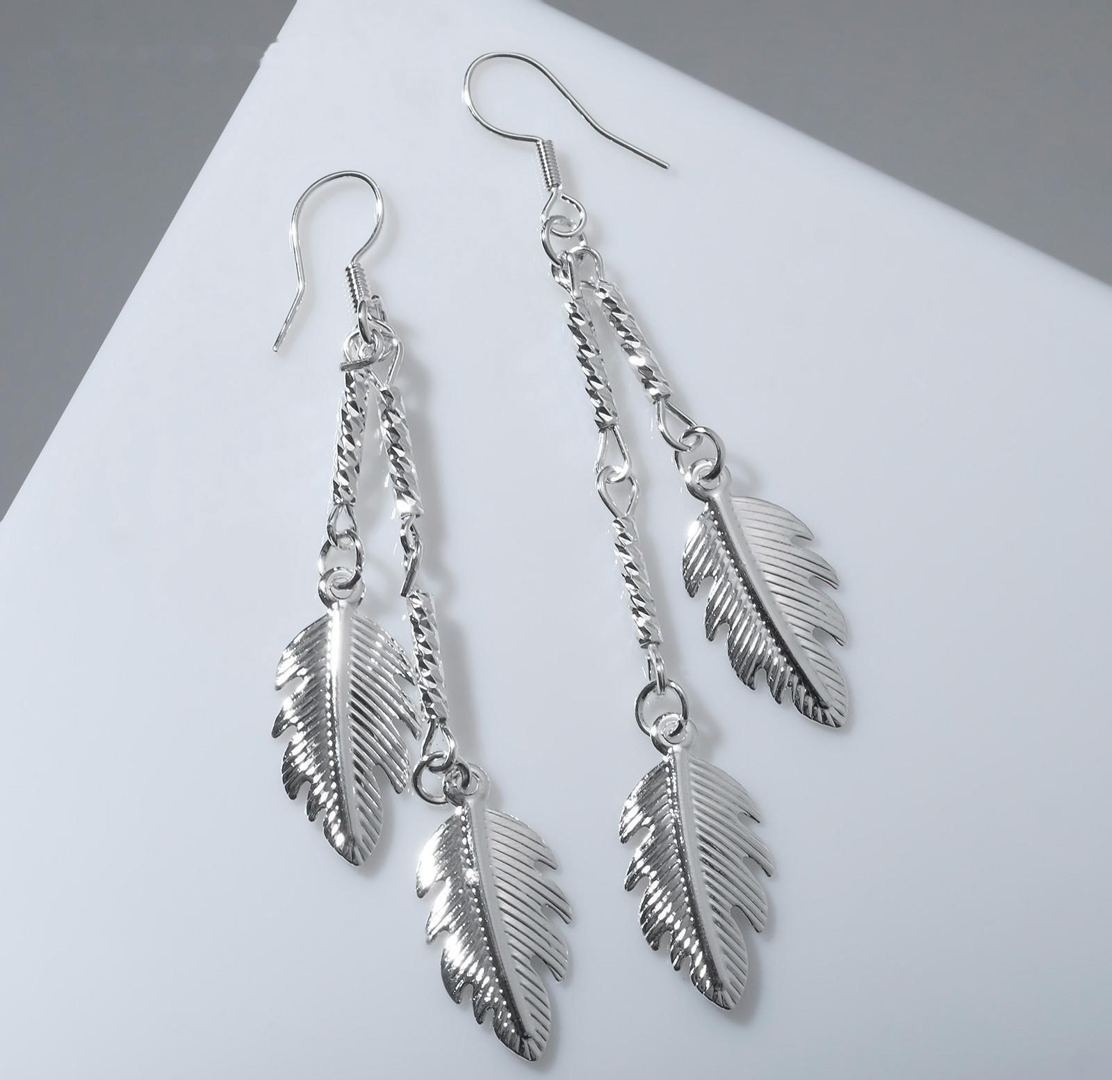 Серьги висячие 