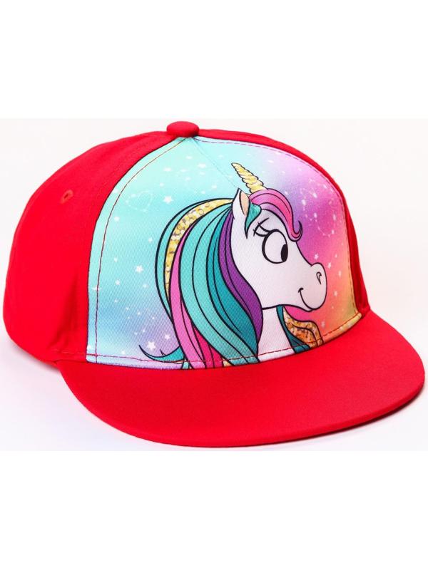 Кепка детская р-р52-56, Единорог