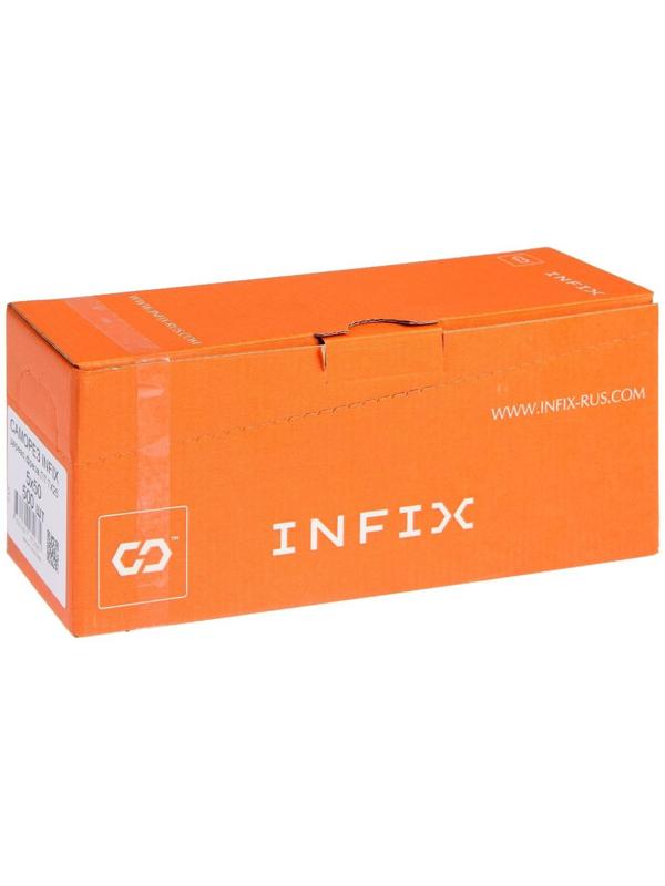 Саморез по дереву INFIX, 5х50 мм, с фрезой потайной, Torx25, жёлтый цинк