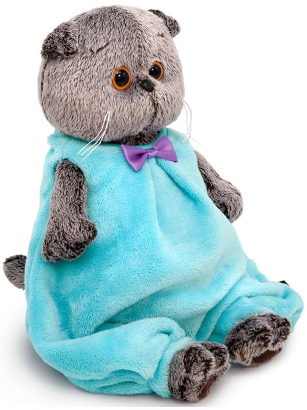 Мягкая игрушка «Басик в объёмном комбинезоне», 19 см