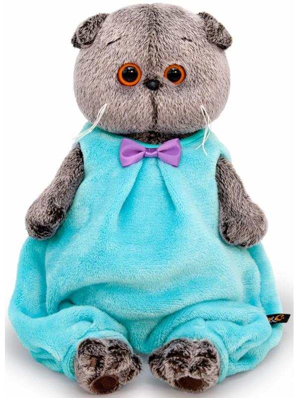Мягкая игрушка «Басик в объёмном комбинезоне», 19 см