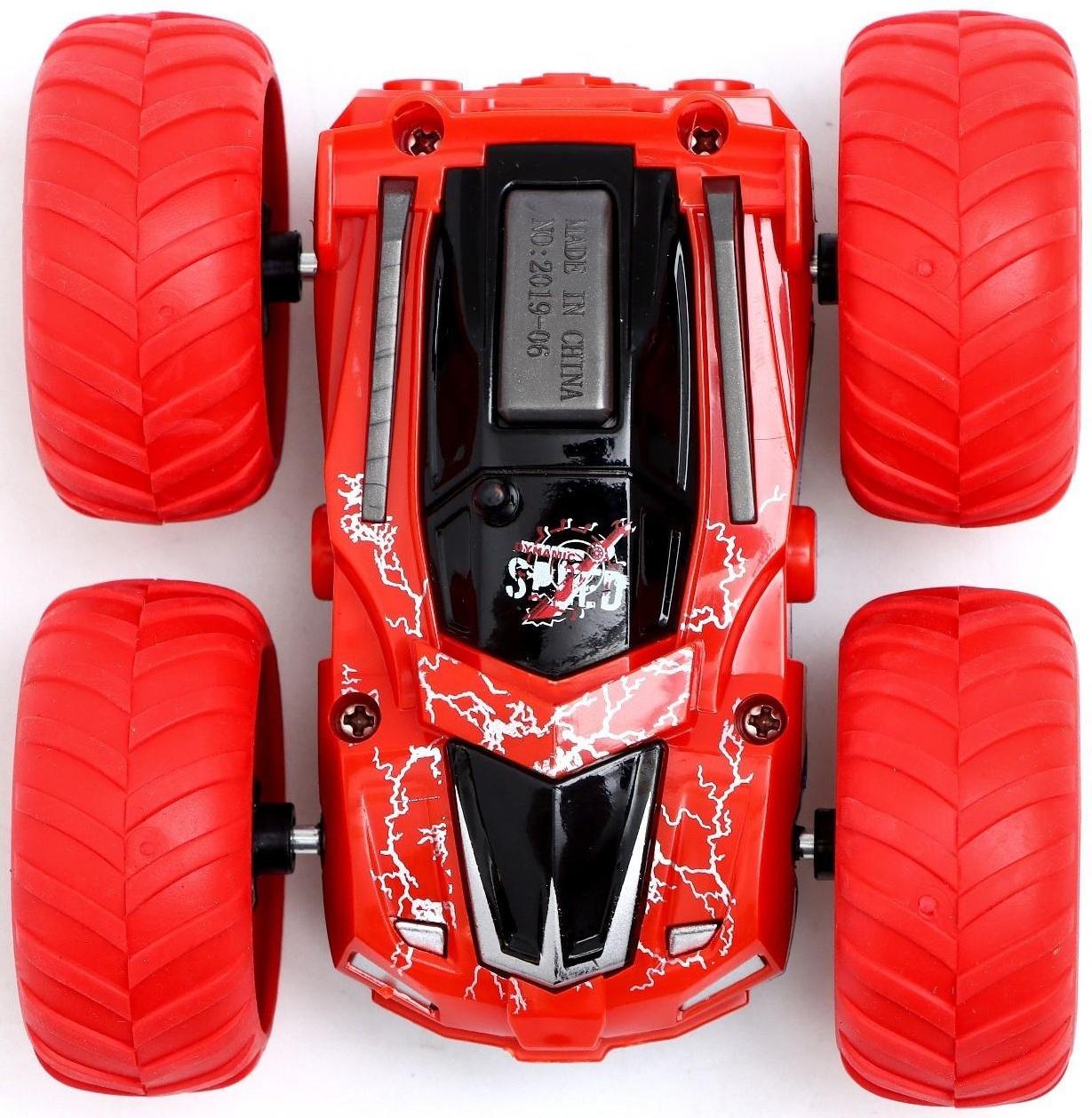 Перевёртыш инерционный «Трюкач», цвет красный