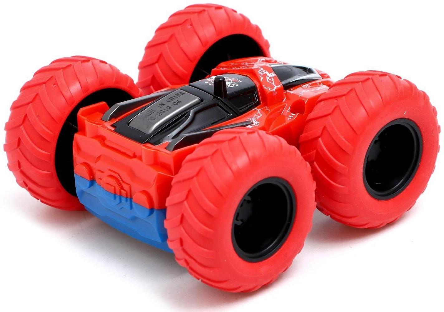 Перевёртыш инерционный «Трюкач», цвет красный