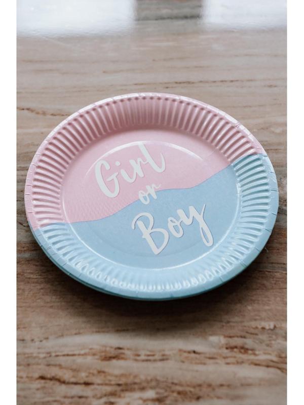 Набор бумажной посуды «Мальчик /Девочка»