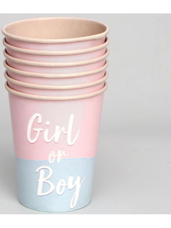 Набор бумажной посуды «Мальчик /Девочка»