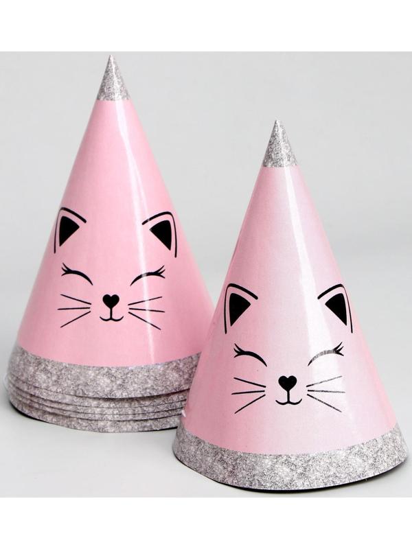 Набор бумажной посуды «Кошечка»