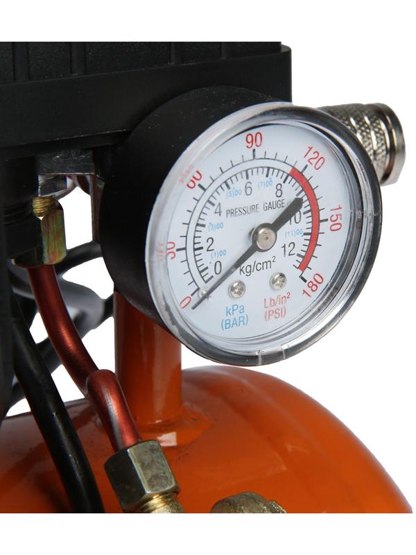 Компрессор Вихрь КМП-210/10, коаксиальный, 220 В, 1.6 кВт, 8 бар, 210 л/мин, 10 л