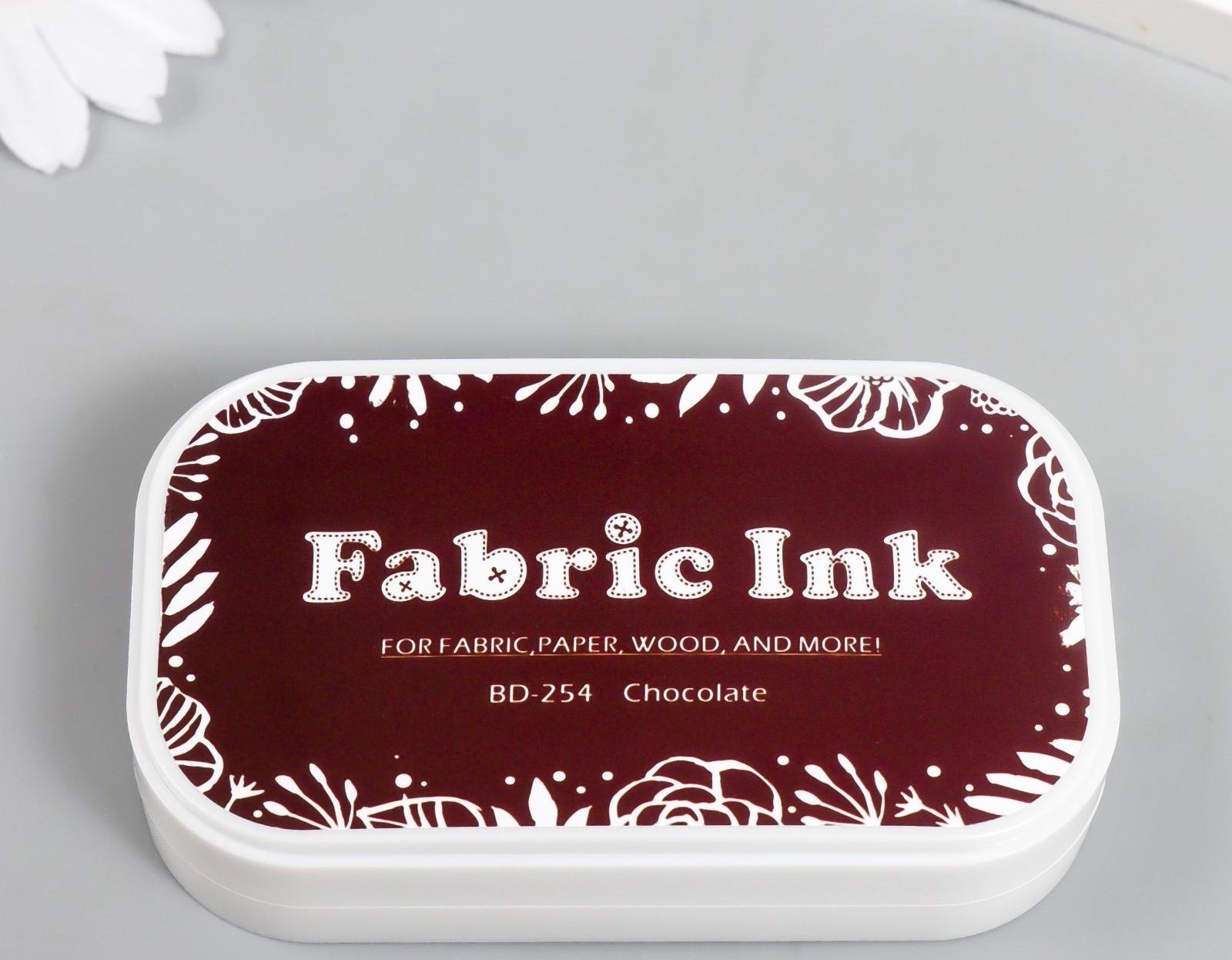 Штемпельная подушка для текстиля, дерева, бумаги 