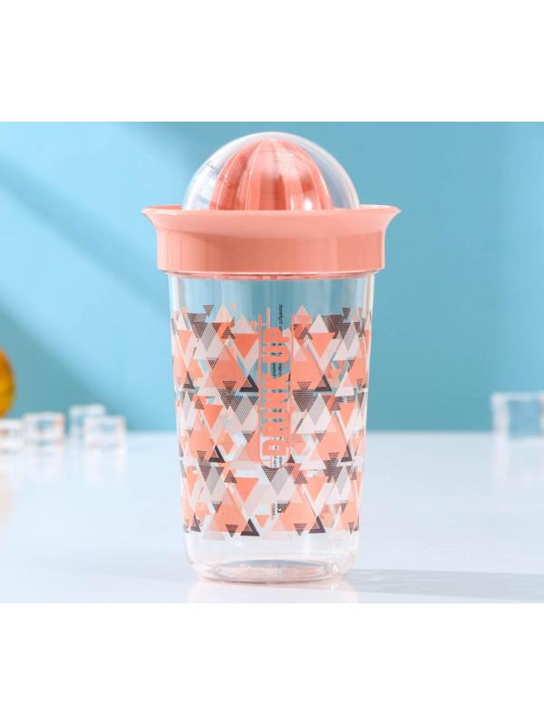 Соковыжималка для цитрусовых ручная «Сомбреро», 600 мл, 11×11×19 см, тритан, цвет МИКС