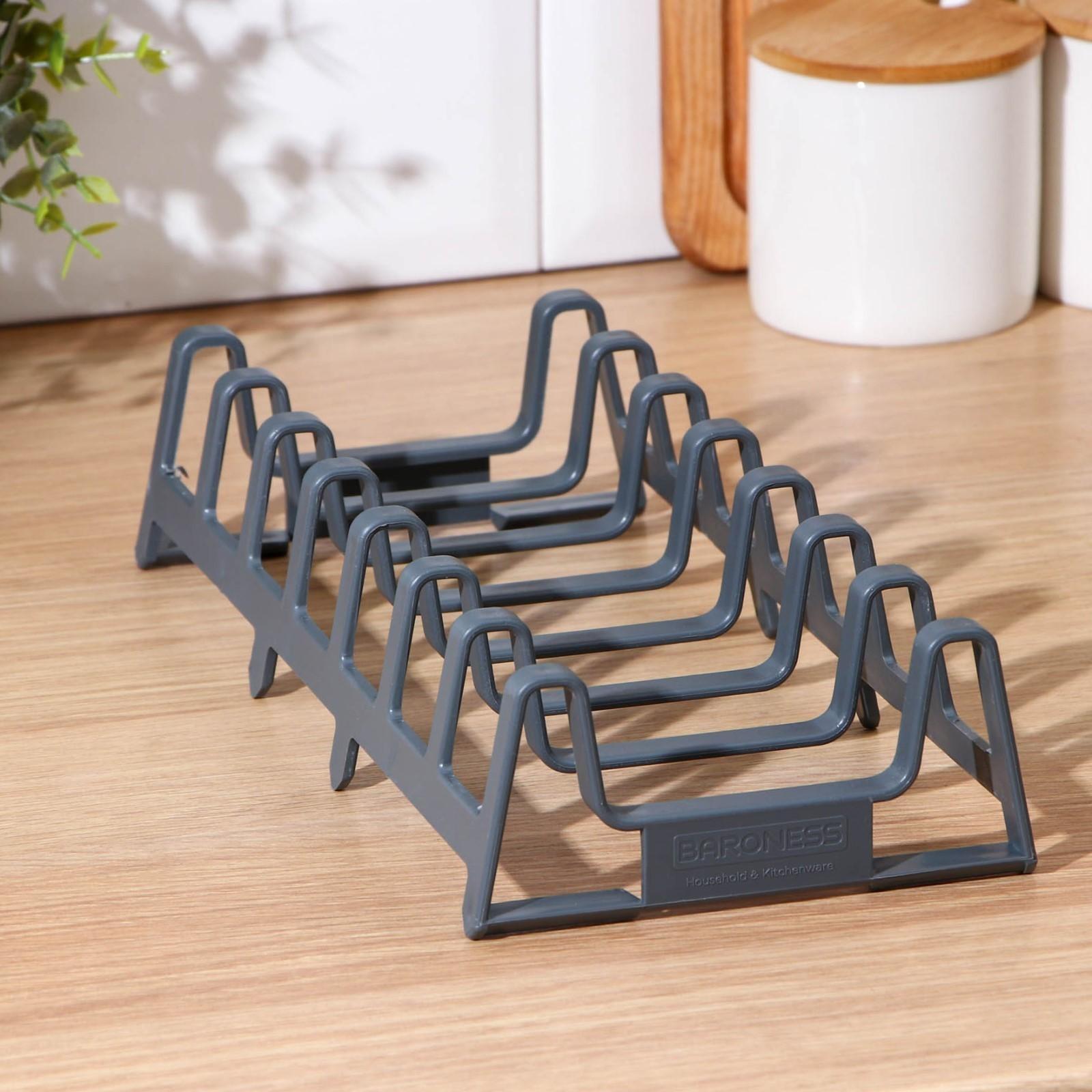 Подставка для крышек и досок разделочных «Лари», 29×14×6 см, цвет МИКС