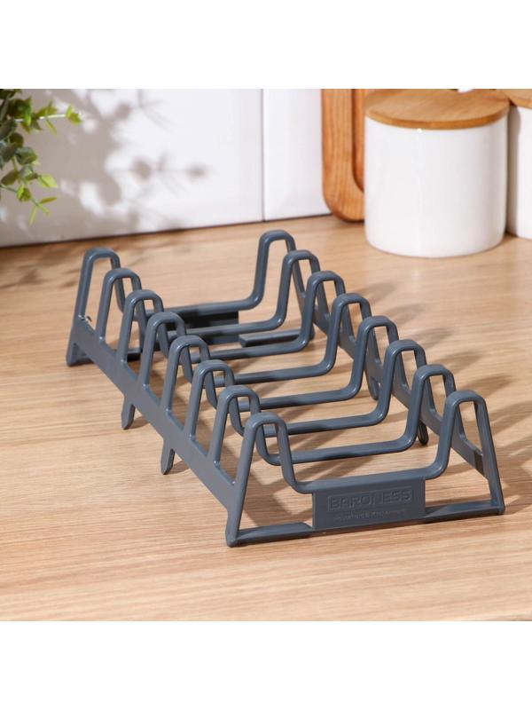 Подставка для крышек и досок разделочных «Лари», 29×14×6 см, цвет МИКС