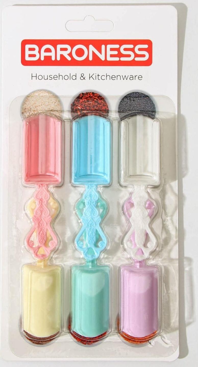 Набор совков «Мини», 6 шт, 9×2,5 см, цвет МИКС