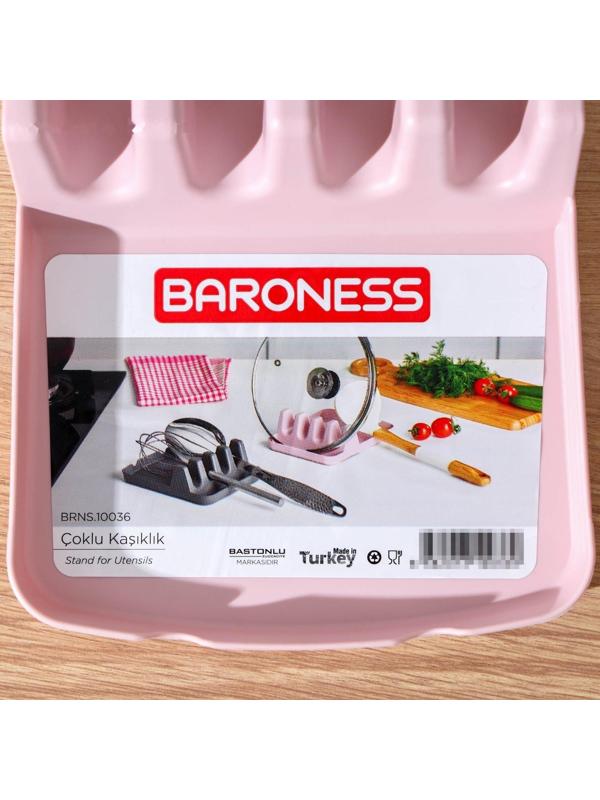 Подставка для крышек и кухонных принадлежностей, 14×18×5 см, цвет МИКС