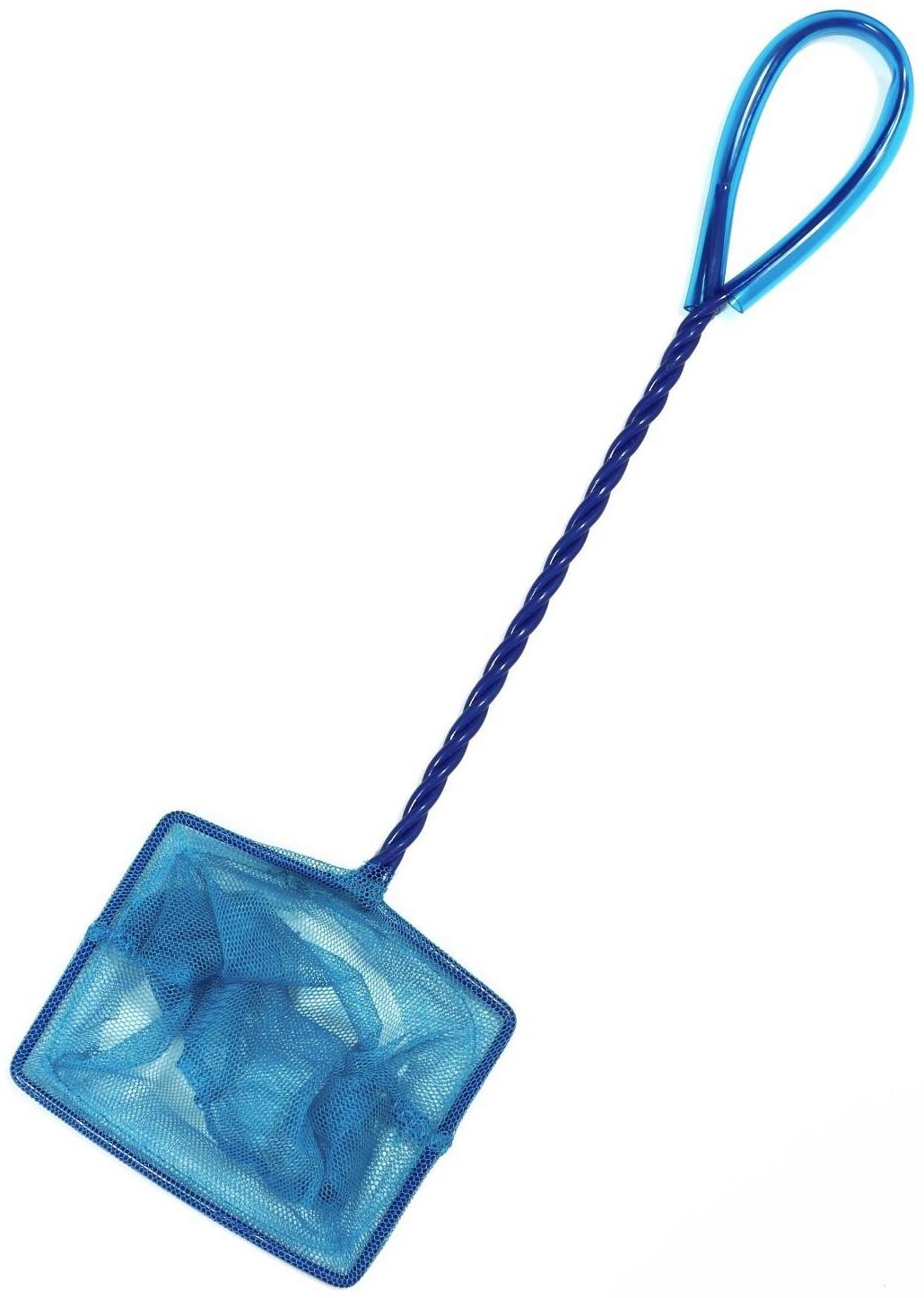 Сачок аквариумный 10 см, синий