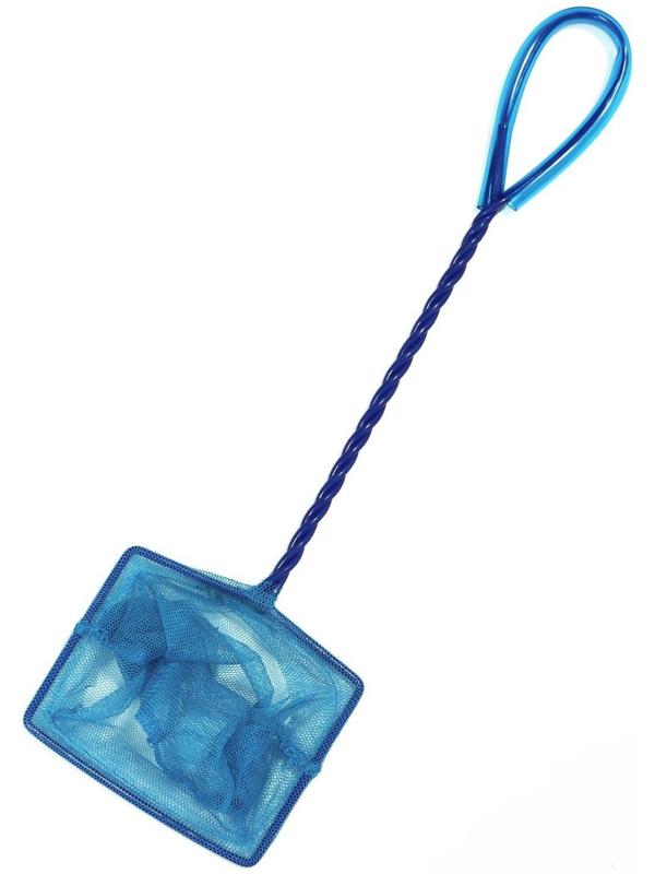 Сачок аквариумный 10 см, синий