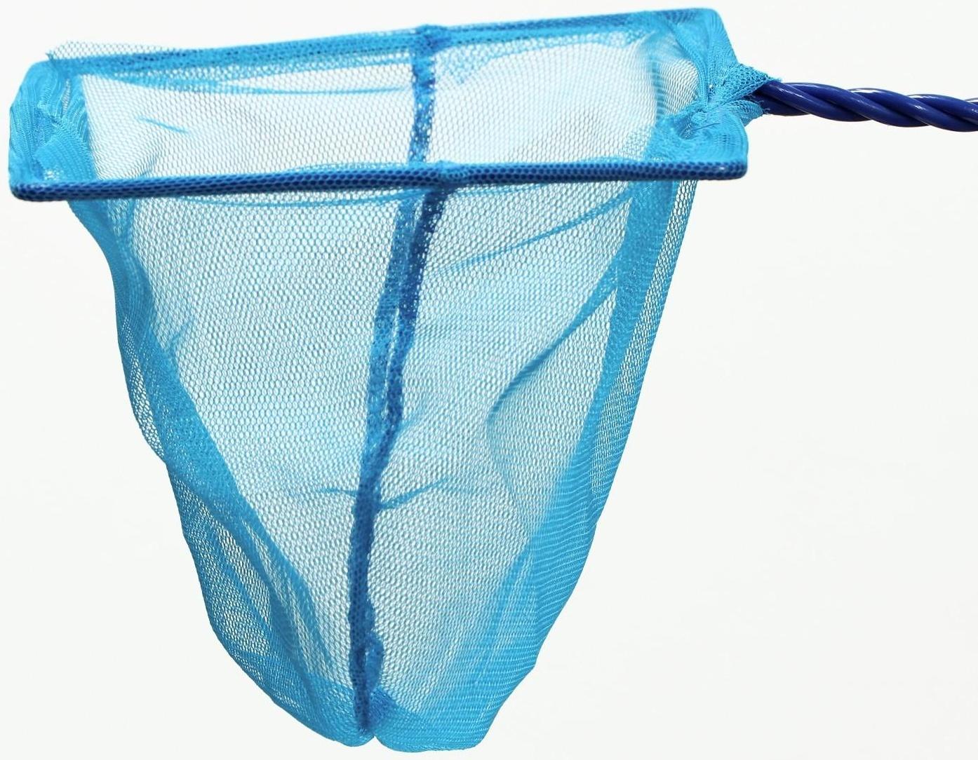 Сачок аквариумный 15 см, синий