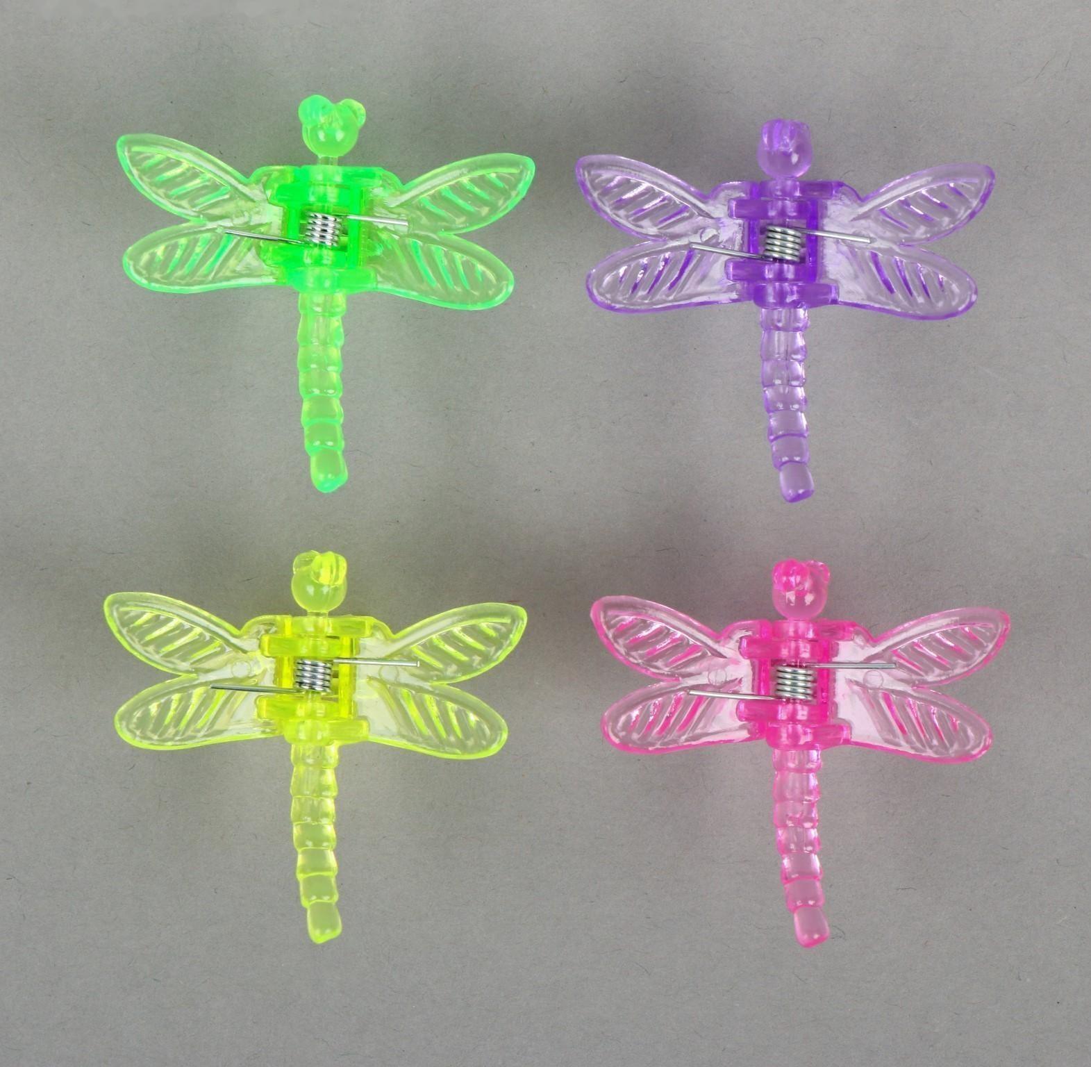 Клипса для растений «Стрекоза», набор 10 шт., МИКС