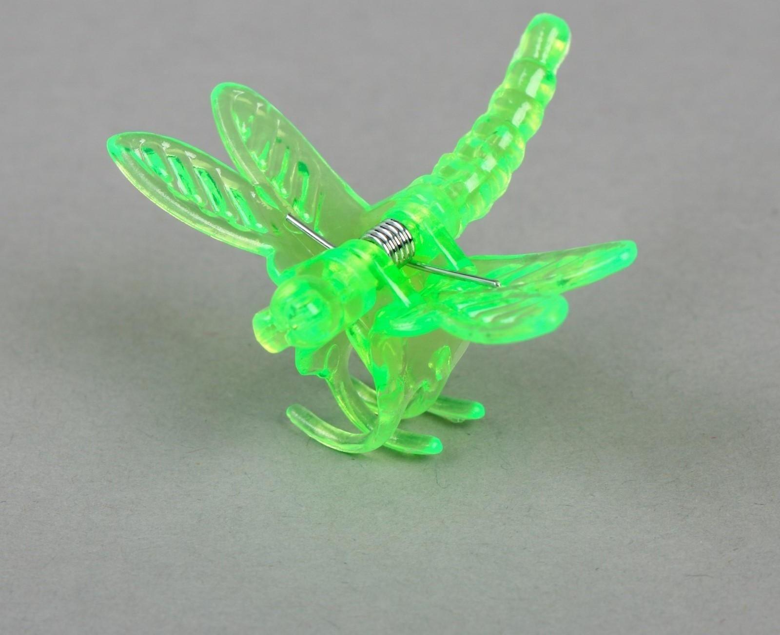 Клипса для растений «Стрекоза», набор 10 шт., МИКС