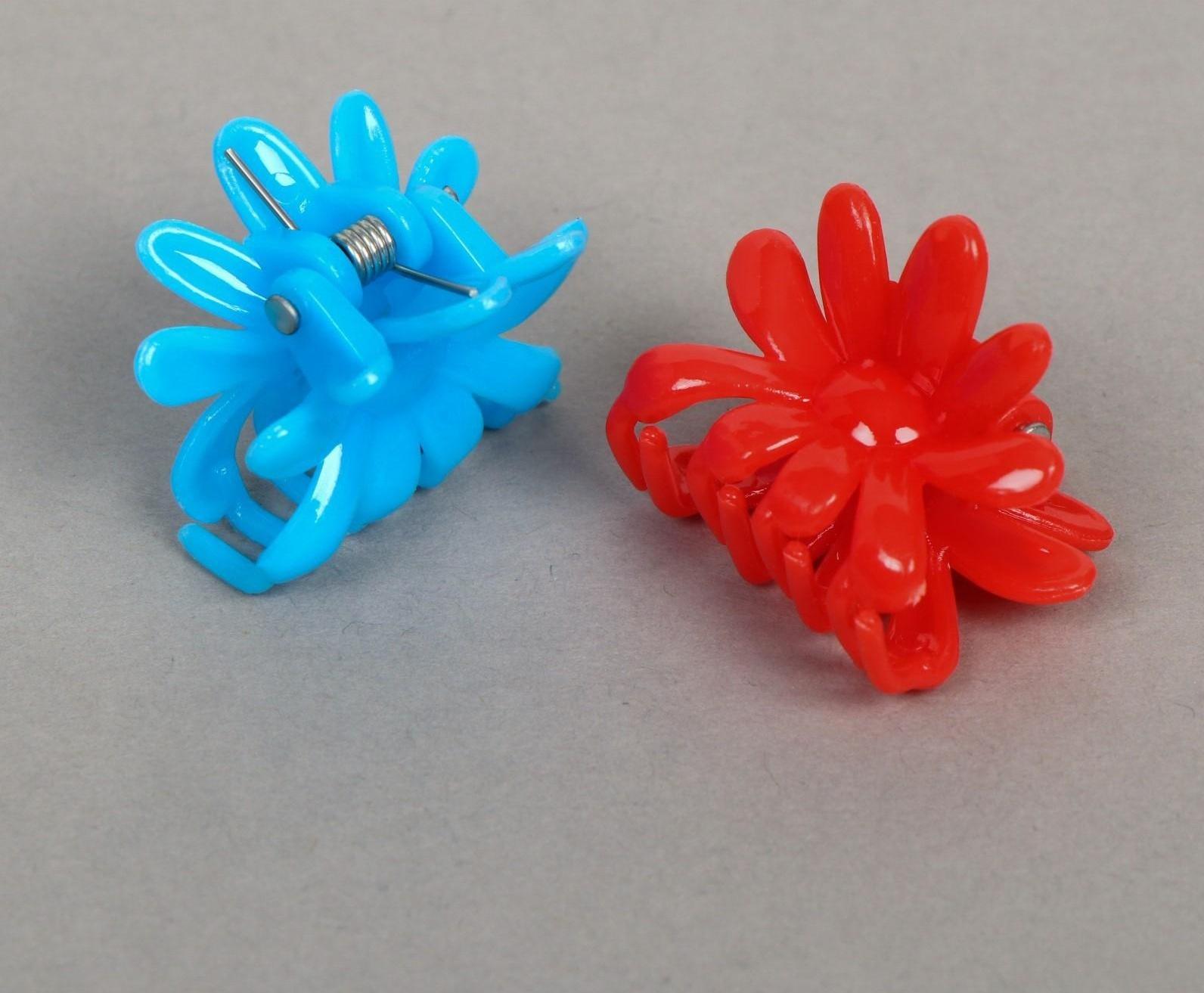 Клипса для растений «Цветок», набор 10 шт., МИКС