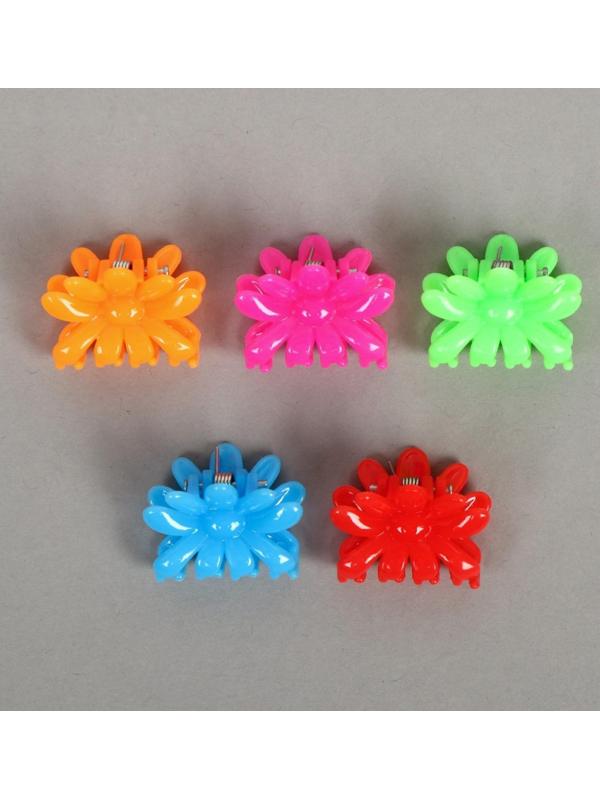 Клипса для растений «Цветок», набор 10 шт., МИКС