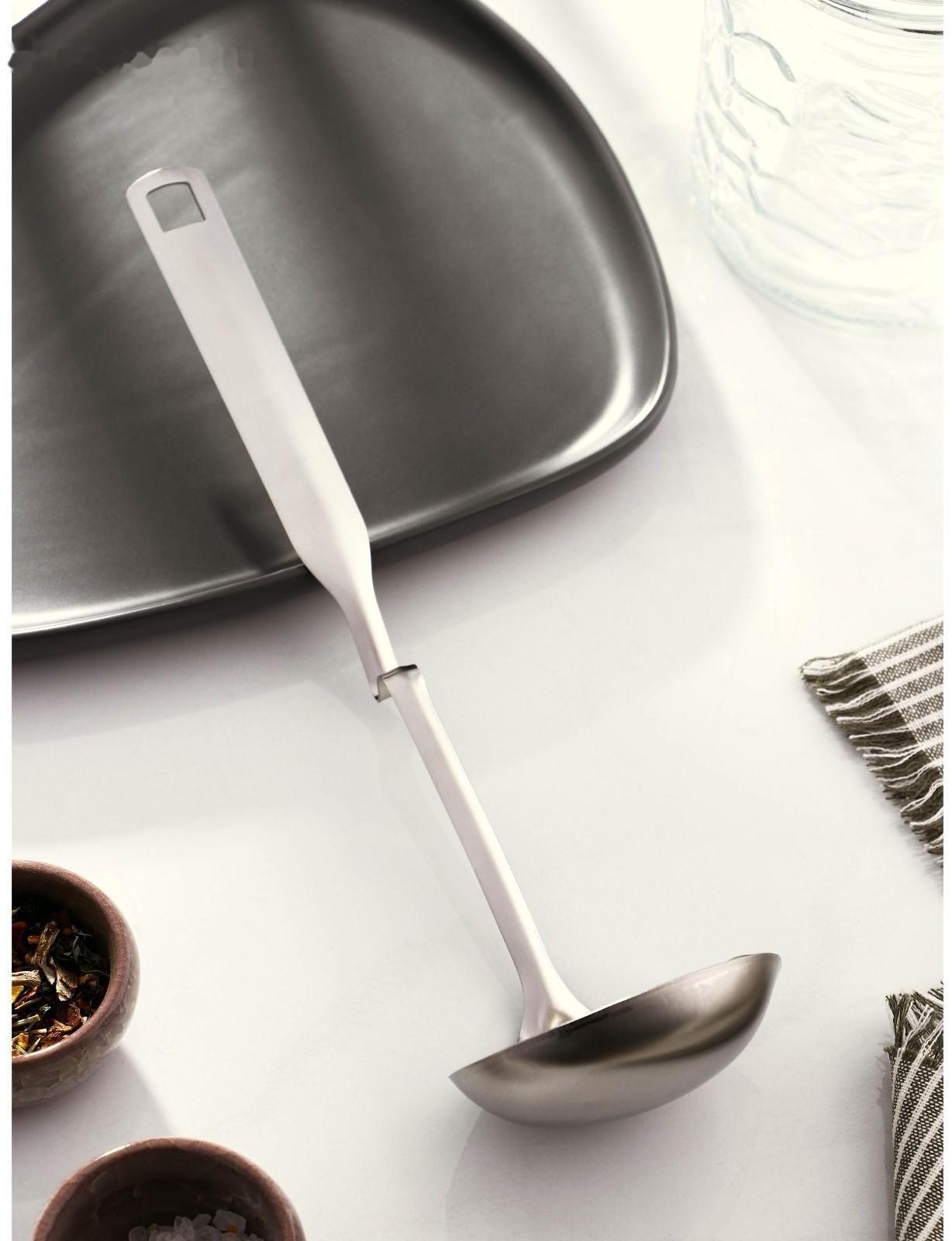 Половник из нержавеющей стали Доляна Bend, 30×9 см, цвет серебряный