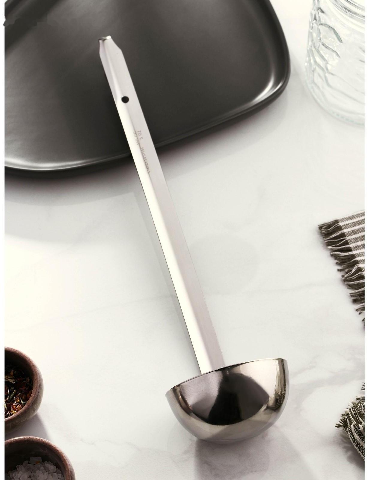 Половник из нержавеющей стали Доляна Everyday, 150 мл, 35×8,5 см, цвет серебряный