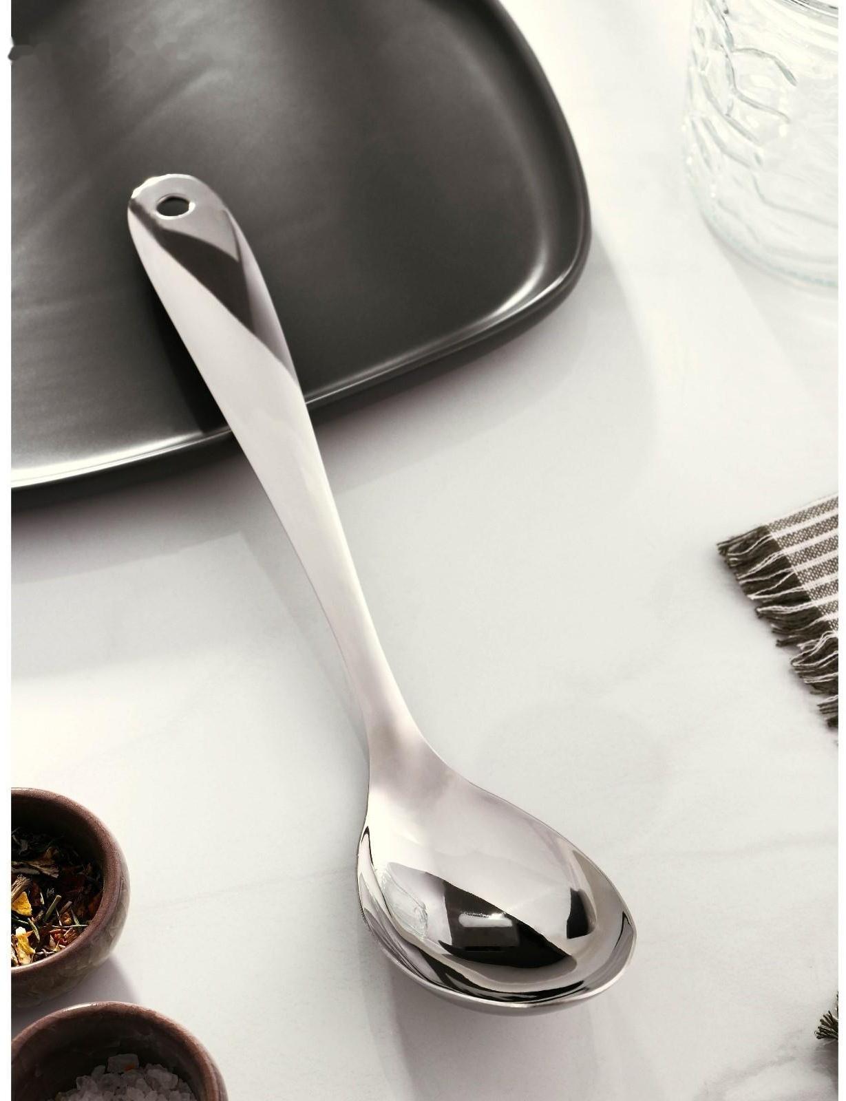 Ложка гарнирная из нержавеющей стали Everyday, 90 мл, 33×6,4 см, толщина 3 мм