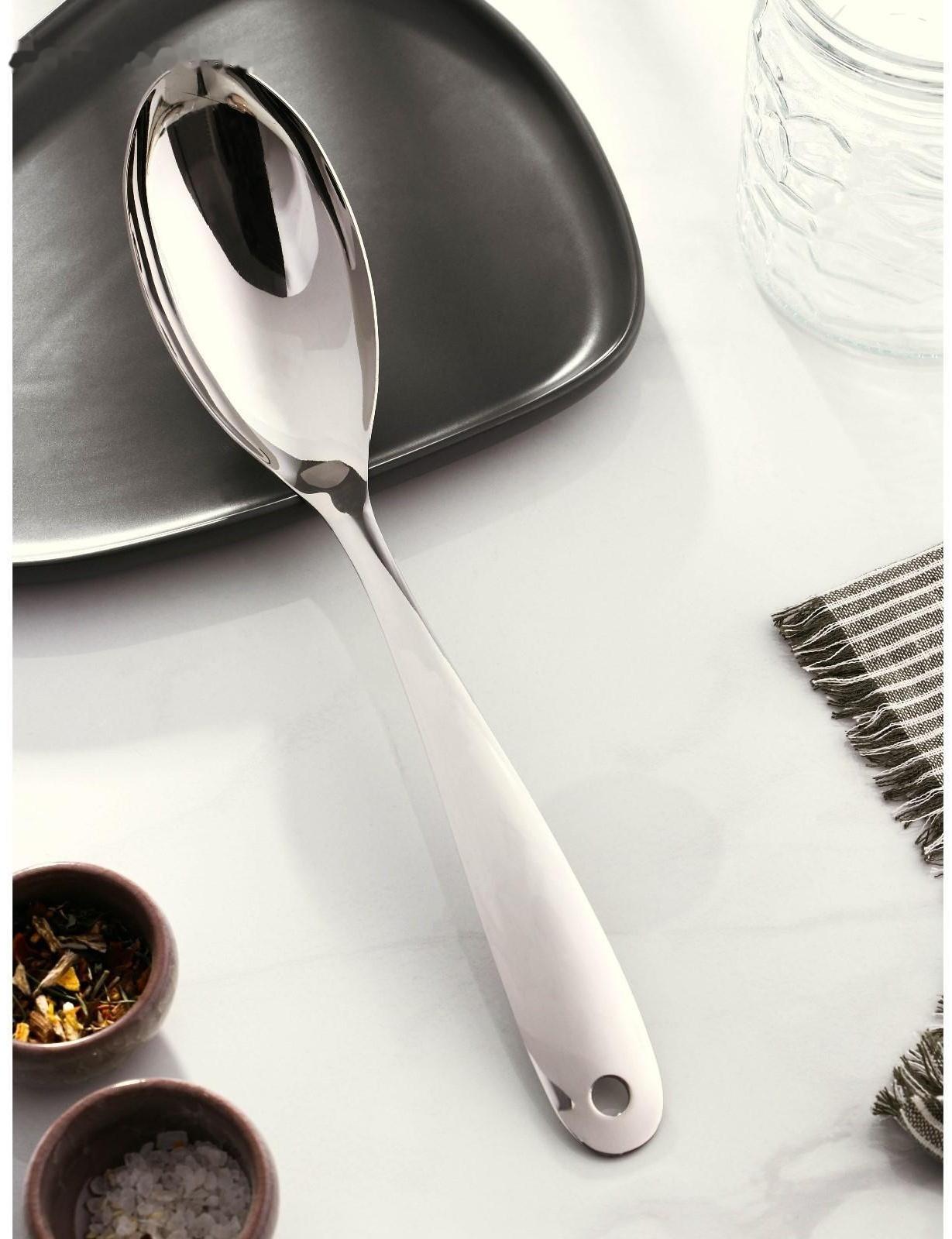 Ложка гарнирная из нержавеющей стали Everyday, 90 мл, 33×6,4 см, толщина 3 мм