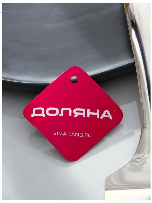 Лопатка из нержавеющей стали Доляна Everyday, 35×7,5 см, толщина 3 мм, цвет серебряный