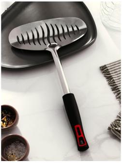 Лопатка для рыбы из нержавеющей стали Доляна, 34,5×18,5 см